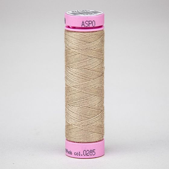 Univerzální šicí nit Amann ASPO 120 polyesterová, béžová 0285, návin 100m 
