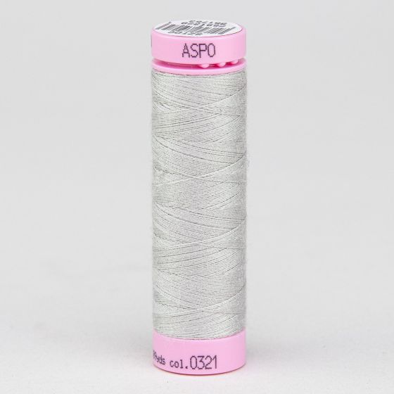 Univerzální šicí nit Amann ASPO 120 polyesterová, stříbřitě šedá 0321, návin 100m 