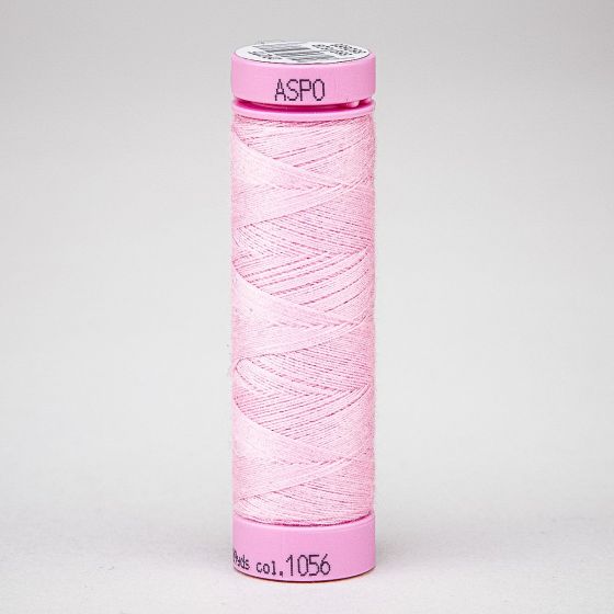 Univerzální šicí nit Amann ASPO 120 polyesterová, růžová 1056, návin 100m 