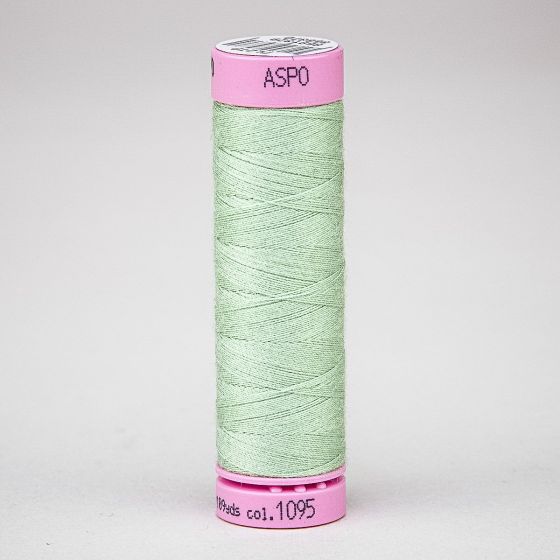 Univerzální šicí nit Amann ASPO 120 polyesterová, pastelově zelená 1095, návin 100m