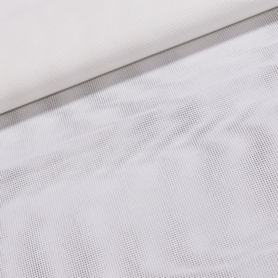 Vyšívací látka KANAVA 4 jednobarevná bílá, š.140cm (látka v metráži)