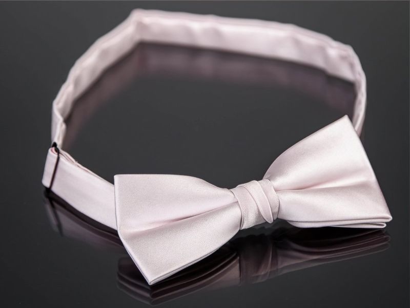 Motýlek pánský AMJ světle růžový MP005