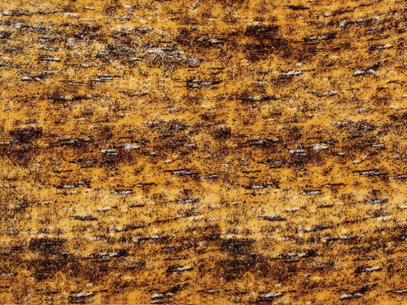 Plyš hladký SANTAL 9, oranžovo-hnědý melír, šíře 150cm (metráž)