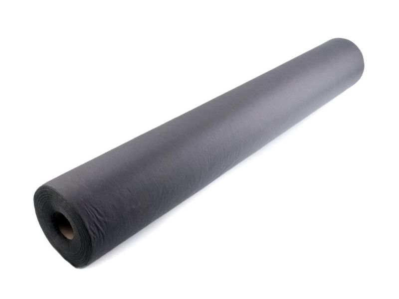 Vlizelín KUFNER V144A57 jednostranně lepící / nažehlovací, silnější, šedý, š. 90cm, 36g/m2 (látka v metráži)