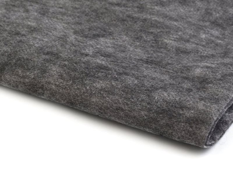 Vlizelín NOVOPAST jednostranně lepící / nažehlovací, jemný, šedý, š. 90cm, 20+15g/m2 (látka v metráži)