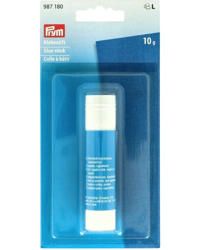 Lepidlo na textil PRYM, náhrada stehování, lepidlo v tyčince, 10g