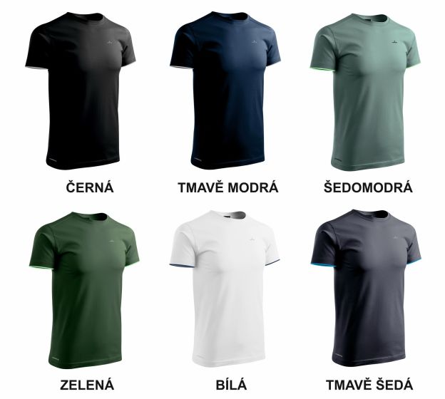 Pánské tričko VANDENBERG VDG00206 bavlněné, krátký rukáv, více barev, více velikostí