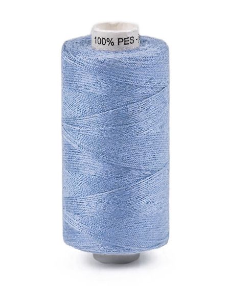 Univerzální šicí nit jeansová (riflová) 240186/551 polyesterová, světle modrá, návin 200m 