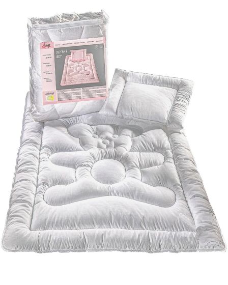Dětský set MEDICAL do postýlky, prošívaný, přikrývka 100x135cm, polštář 40x60cm, letní (220+200g)