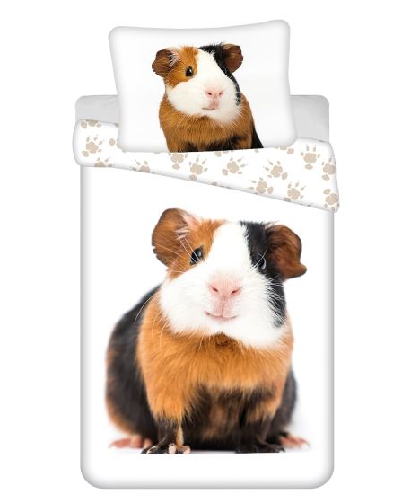 Dětské povlečení MORČE 02, fototisk, bílé, bavlna hladká, 140x200cm + 70x90cm 