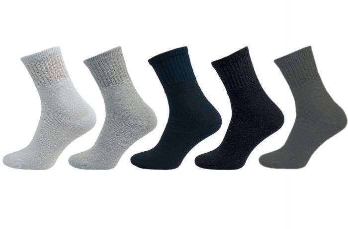 Ponožky teplé froté 1212, jednobarevné, jemný svěr lemu, unisex, 1 pár, (více velikostí, barev)