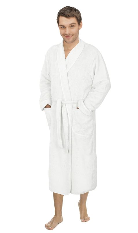 Župan FROTÉ 4825/001 bílý, bavlněné froté, pánský (více velikostí)
