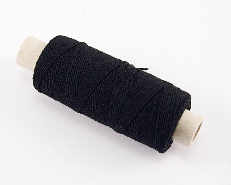 Pružná nit / guma 40122/7001 černá 7001, návin 30m, průměr 1 mm 