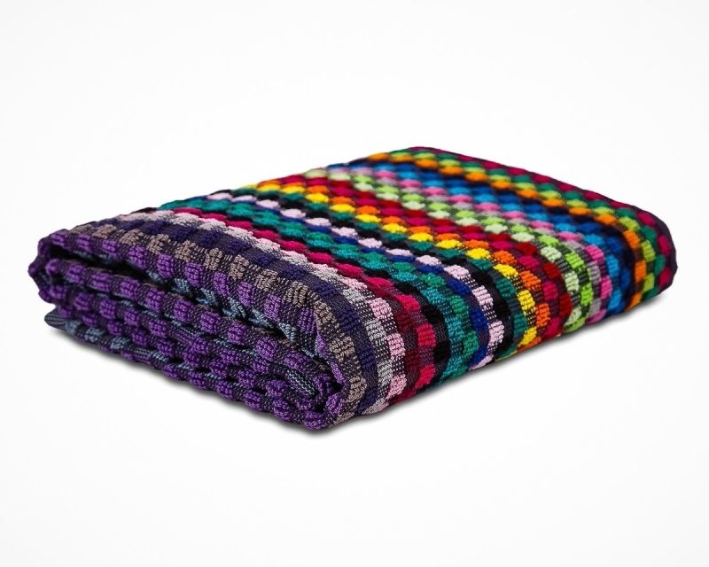 Froté pracovní bavlněný ručník PESTŘE TKANÁ KOSTKA 230g/m2, 45x90cm