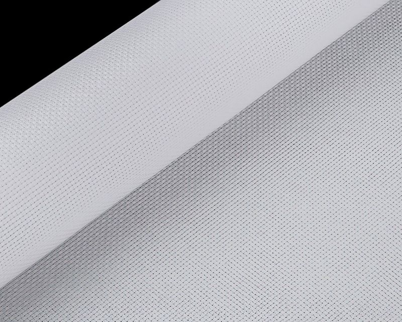 Vyšívací látka KANAVA 5 jednobarevná bílá 380634/1, š.50cm (látka v metráži)