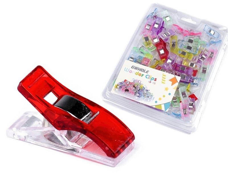 Kolíček / svorka fixační na látky 790317 10 x 27mm, mix barev, 1 kus