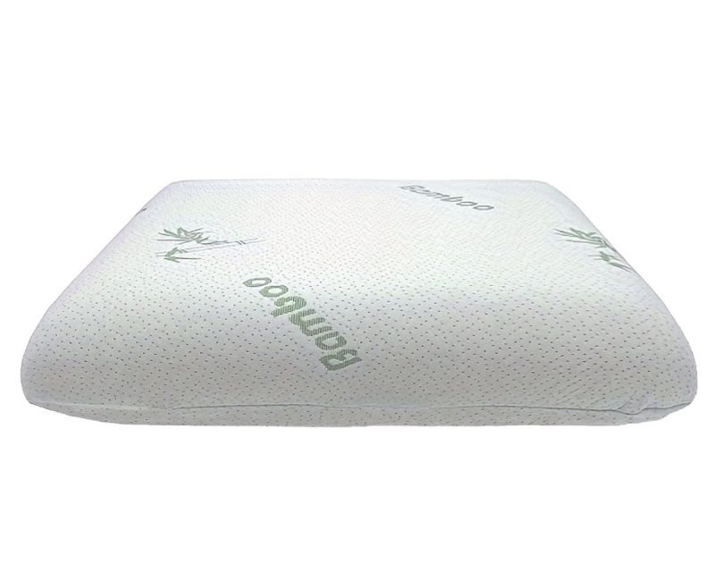 Polštář anatomický BAMBOO NORMAL ze zdravotní paměťové viskoelastické pěny, 38x58cm, se zipem