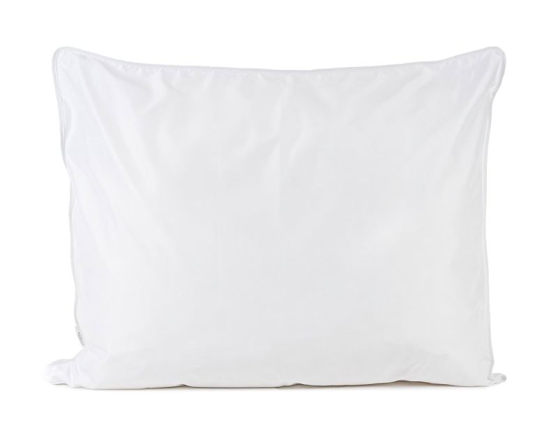 Polštář Dadka STANDARD PLUS z dutého vlákna a PUR tyčinek, tvrdší, bílý, 70x90cm, 1100g