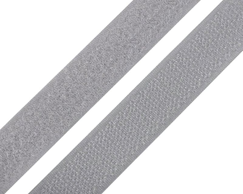 Suchý zip háček + plyš 740843/134 holubí šedá, šířka 2cm (v metráži)