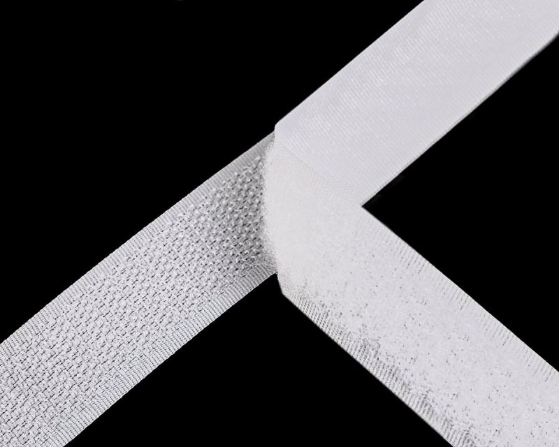 Suchý zip háček + plyš 750502 bílý, šířka 2cm (v metráži)