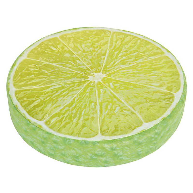 Sedák ORESTE LIMETKA, mikro, kulatý 38x7cm