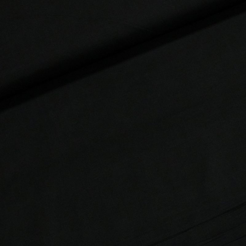 Bavlněné plátno jednobarevné UNI černá, š.140cm (látka v metráži)