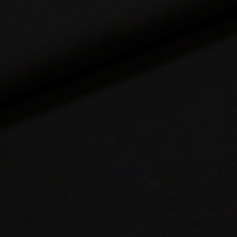 Bavlněné plátno jednobarevné Jolana JO001/03 uni černá, š.160cm (látka v metráži)