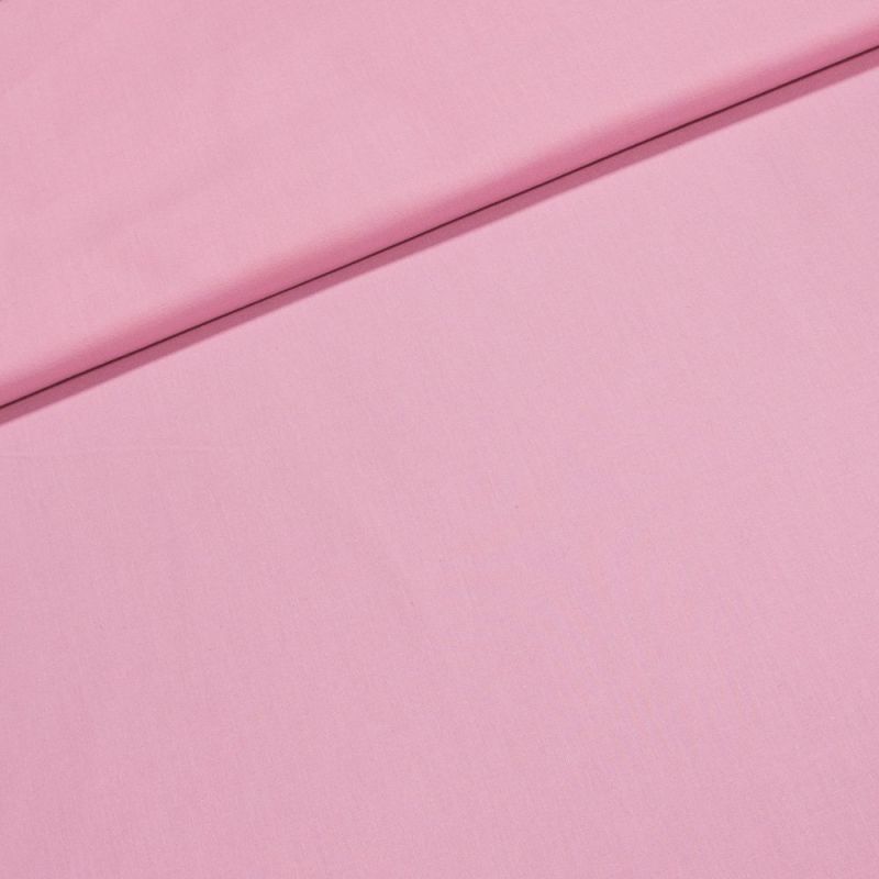 Bavlněné plátno jednobarevné Jolana JO001/10 uni růžová, š.160cm (látka v metráži)