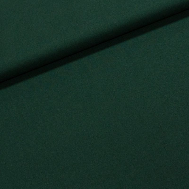 Bavlněný kepr jednobarevná tmavě zelená, š.150cm (látka v metráži)
