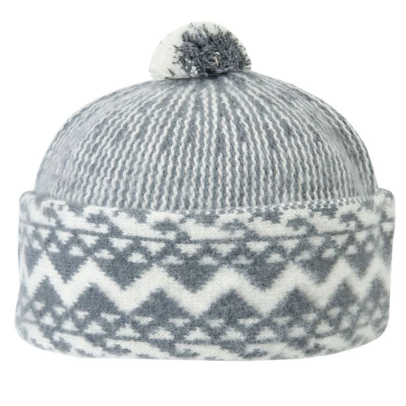 Pánská čepice zmijovka TONAK TRITON šedá, univerzální velikost