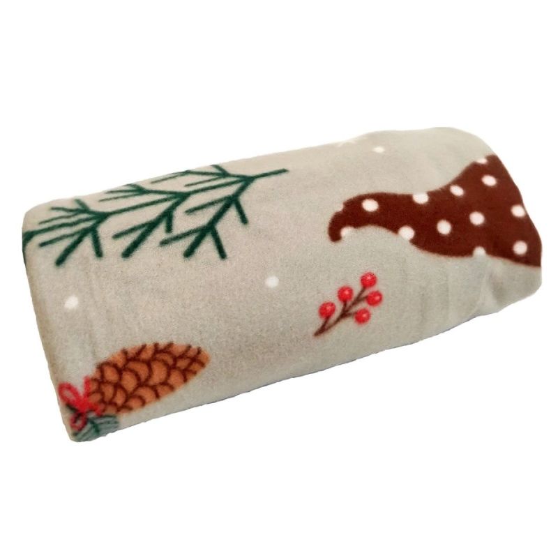 Deka fleece MyHouse GNOME skřítci na šedé, 150x200cm