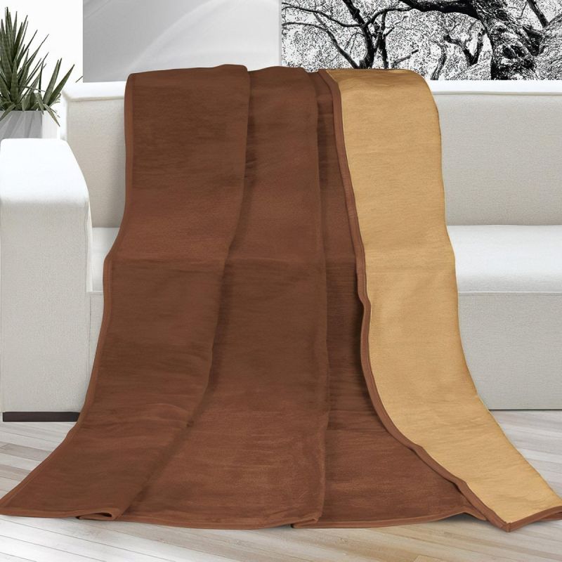 Deka KIRA PLUS čokoládová / oříšková, 150x200cm