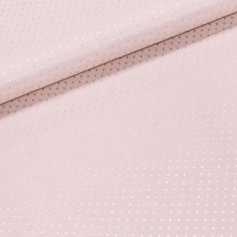 Dekorační látka / ubrusovina 6316/53, béžová, lesklý puntík, šířka 140cm (látka v metráži)