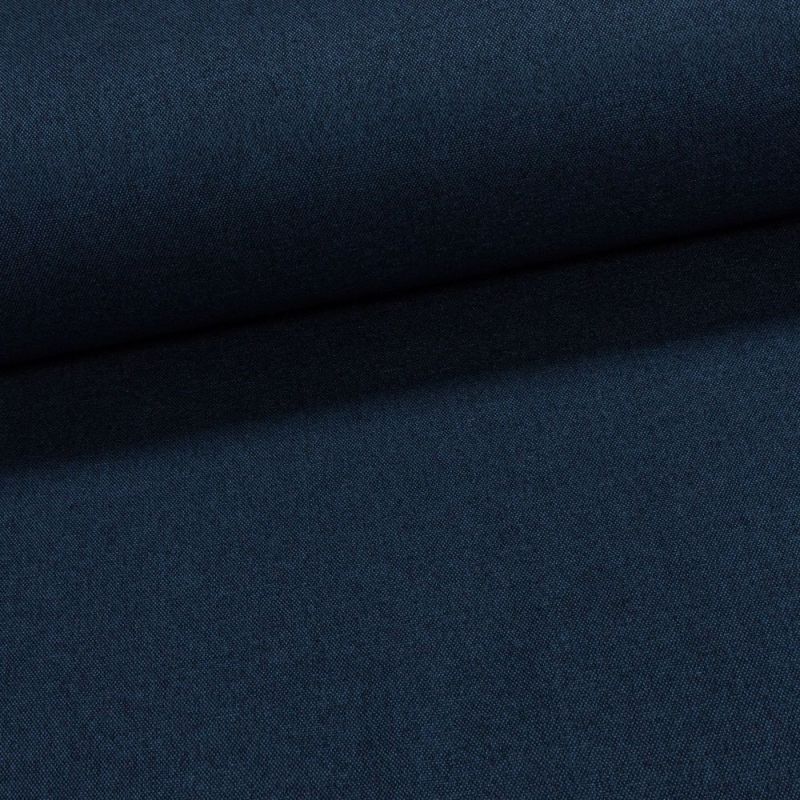 Potahová látka / termoizolační závěs do dveří LUNA 30 tmavě modrá, š.145cm (látka v metráži)