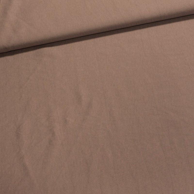 Košilovina viskózová UNI DT-23043/1, béžová, š.150cm (látka v metráži)