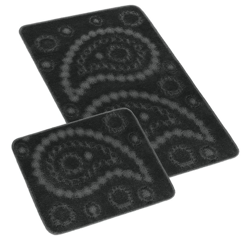 Koupelnová předložka BANY, KAŠMÍR ANTRACIT (více rozměrů)