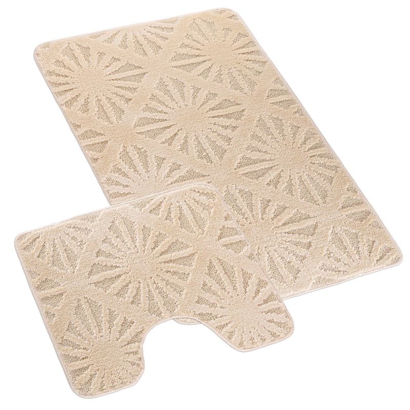 Koupelnová předložka BANY, UNI PAPRSKY SMETANOVÉ (více rozměrů)