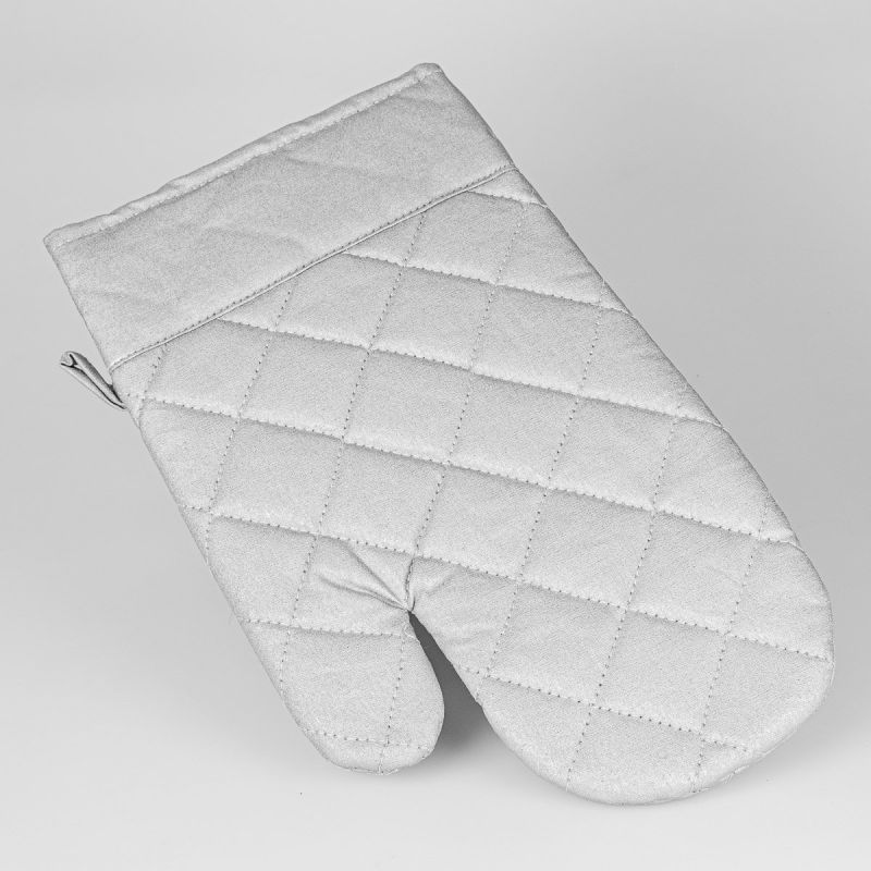 Kuchyňská chňapka TEFLON, stříbrná, 28x18cm