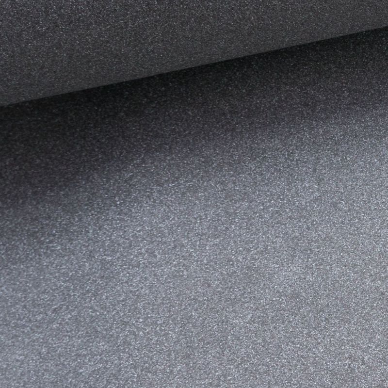 Molitan v metráži tloušťka 5 mm, šedý měkký, šíře 160 cm – čalounický podklad, nábytek, auto i karavan