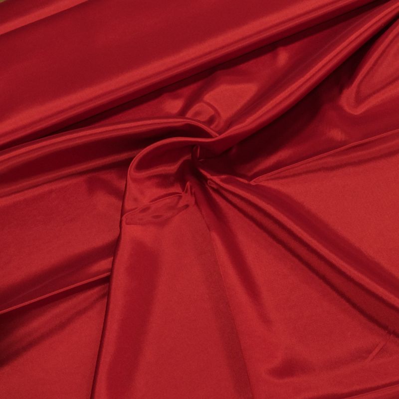 Podšívka směsová, elastická 253, jednobarevná červená, š.140cm (látka v metráži)