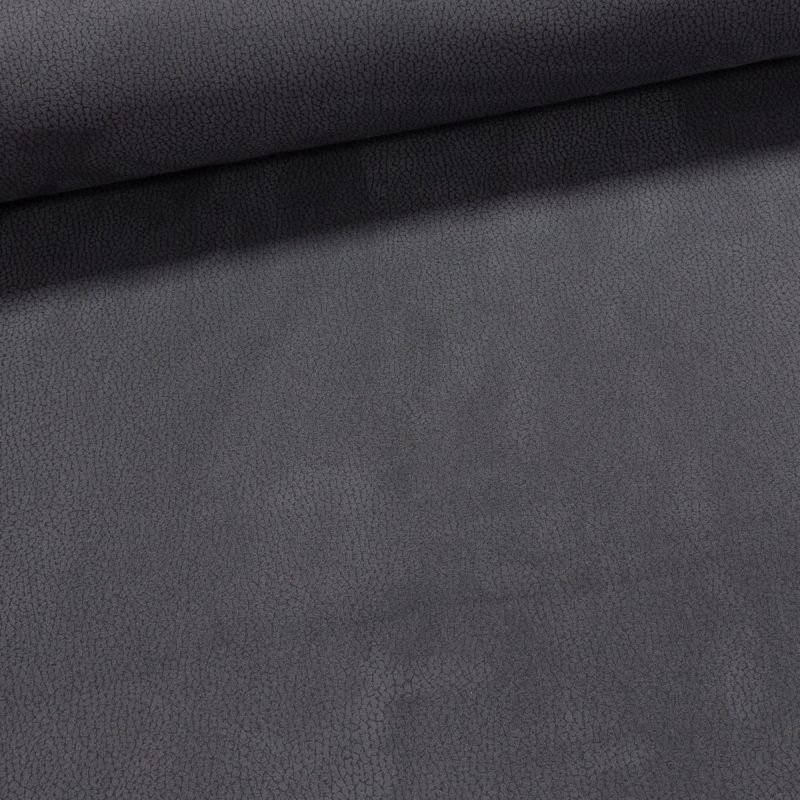 Potahová látka APOLLO 72 tmavě šedá, imitace kůže, šířka 145cm (látka v metráži)