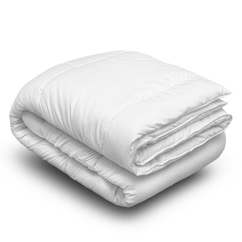 Letní prošívaná přikrývka John Cotton THE FIRST z dutého vlákna, bílá, 140x200cm, 800g