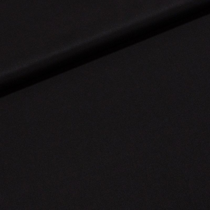 Šatovka polyesterová LUXOR 2962-64, jednobarevná černá, š.145cm (látka v metráži)