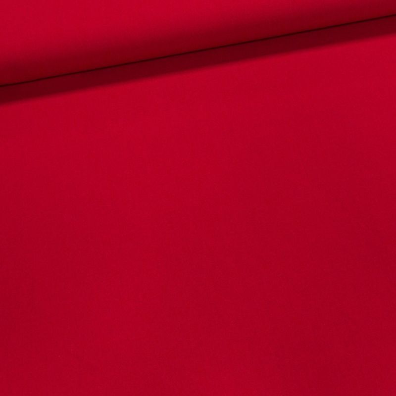Šatovka polyesterová / žoržet 266, jednobarevná červená, š.145cm (látka v metráži)