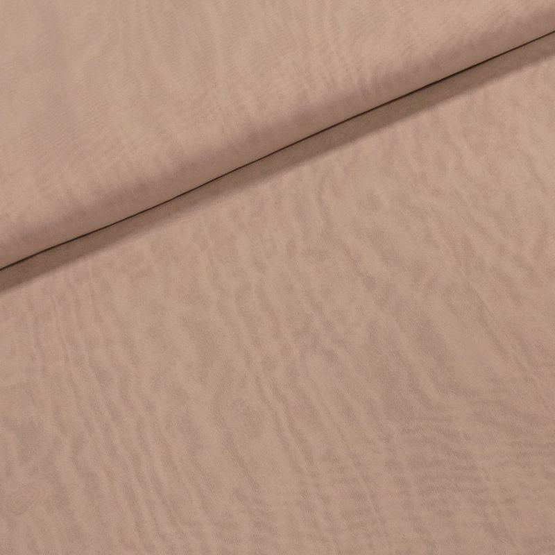 Šatovka polyesterová / šifon UNI, jednobarevná starorůžová / pudrová, š.140cm (látka v metráži)