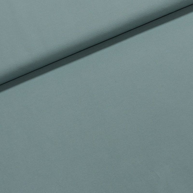 Směsový úplet  2530-005 tyrkysová, vzhled džínovina, š.150cm (látka v metráži)