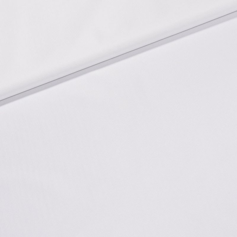 Šusťákovina (lehká kočárkovina) KENT 2 jednobarevná bílá, š.150cm (látka v metráži)