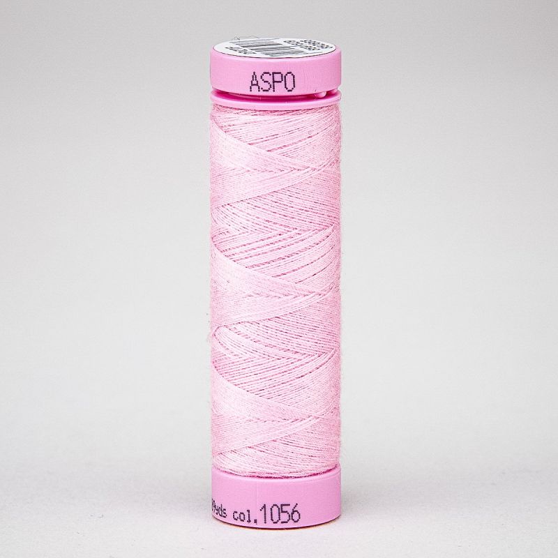 Univerzální šicí nit Amann ASPO 120 polyesterová, růžová 1056, návin 100m 
