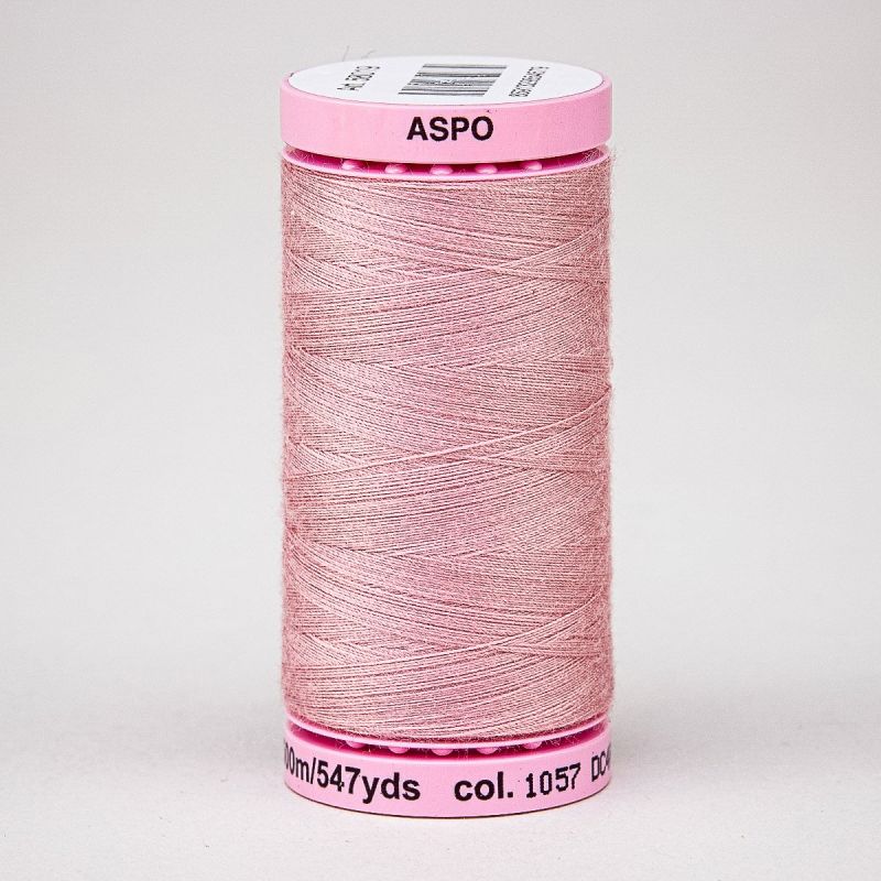 Univerzální šicí nit Amann ASPO 120 polyesterová, starolososová 1057, návin 500m 