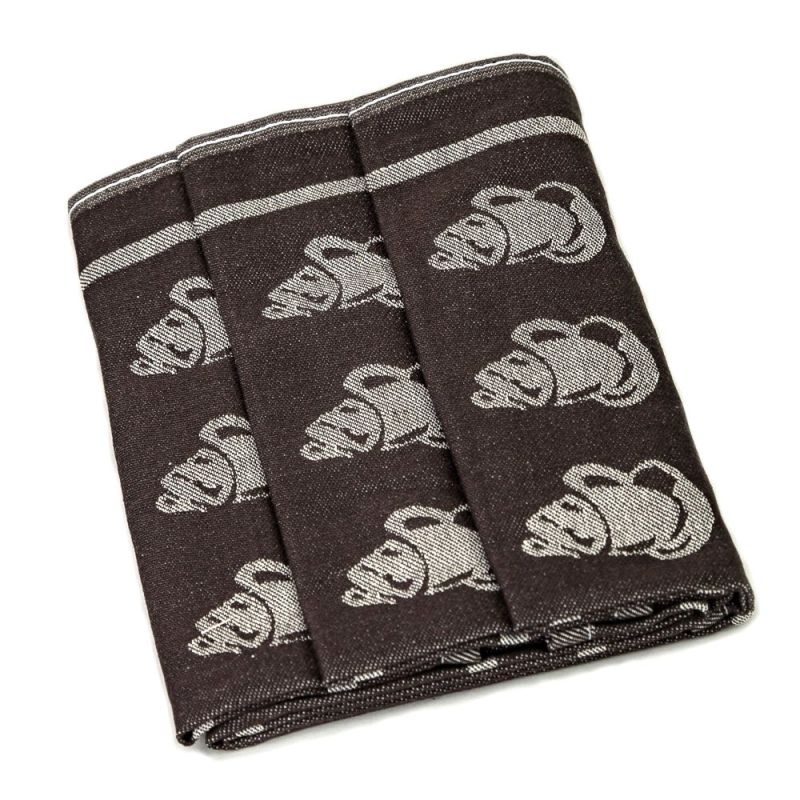 Kuchyňské utěrky EGYPTSKÁ BAVLNA 71, capuccino tmavé, 3 kusy, 50x70cm